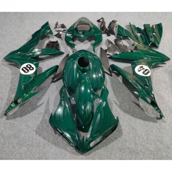 British Green Fairings for Yamaha R1 (Full Tank Cover)(2004-2006)
