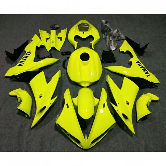 Neon Yellow R1 Motorcycle Fairings(Full Tank Cover)(2004-2006)