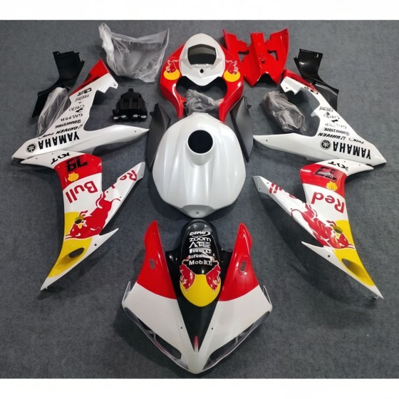 Red Bull Fairings for Yamaha YZF R1(Full Tank Cover)(2004-2006)