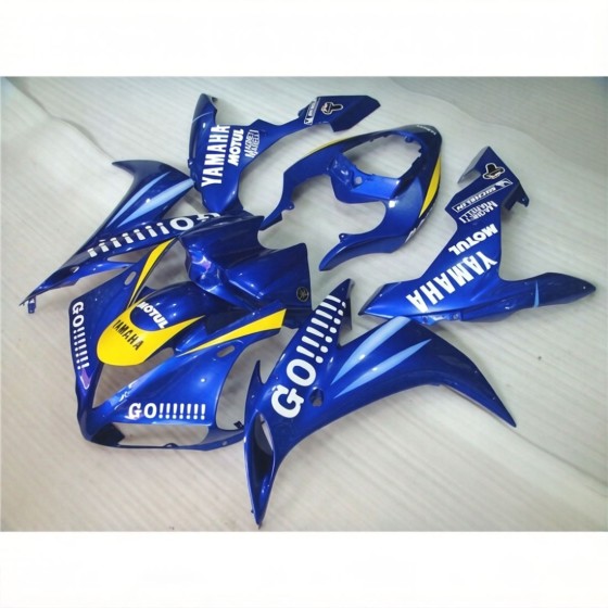 Yamaha YZF R1 Blue & Yellow Motorcycle Fairings(2004-2006)