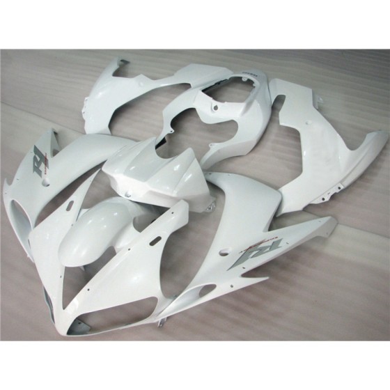 Yamaha YZF R1 Pearl White Motorcycle Fairings(2004-2006)