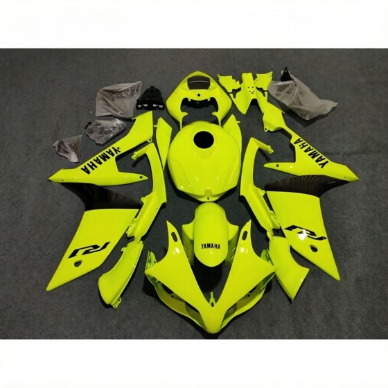 Yamaha R1 Neon Yellow Motorcycle Fairings(Full Tank Cover)(2007-2008)