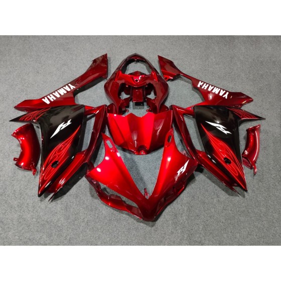 Yamaha YZF R1 Customized Candy Red Motorcycle Fairings(2007-2008)