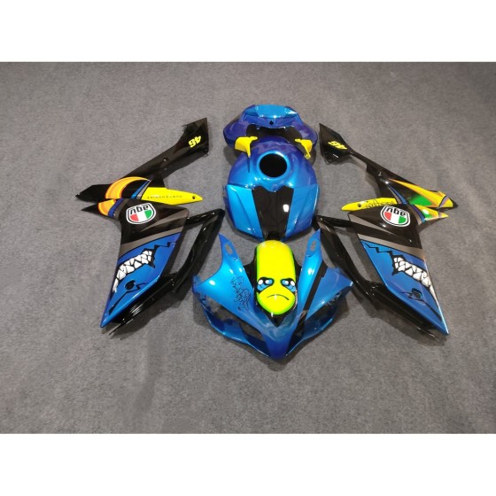 Yamaha YZF R1 Customized Motorcycle Fairings(Full Tank Cover)(2007-2008)
