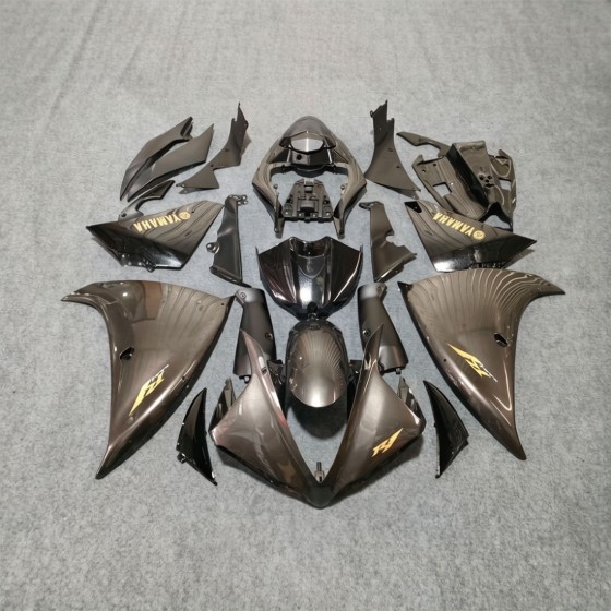Yamaha YZF R1 Dark Grey Motorcycle Fairings(2009-2011)