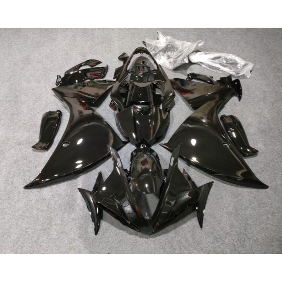 YAMAHA YZF R1 Glossy Black Motorcycle Fairings(2012-2014)