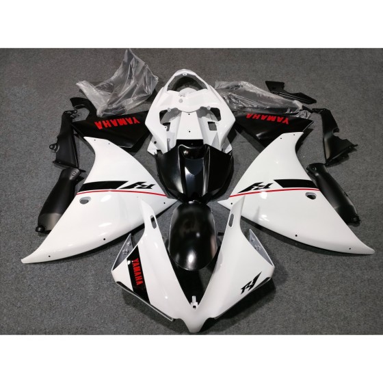 Yamaha YZF R1 Pure White Motorcycle Fairings(2012-2014)