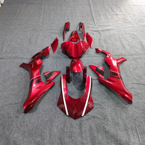 Customized Candy Red Yamaha YZF R1 Motorcycle Fairings(2015-2019)
