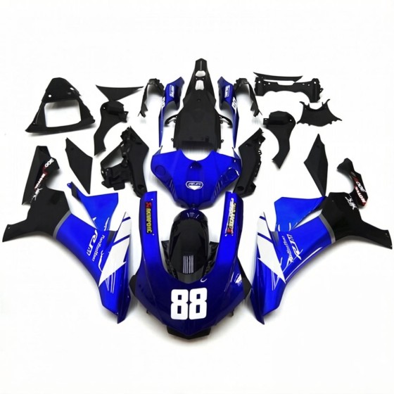 Yamaha YZF R1 Black Motorcycle Fairings(2015-2019)