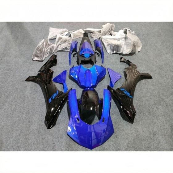 Yamaha YZF R1 Customized Blue Motorcycle Fairings(2015-2019)