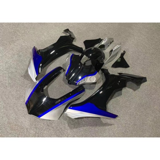 Yamaha YZF R1 Silver & Blue Motorcycle Fairings(2015-2019)