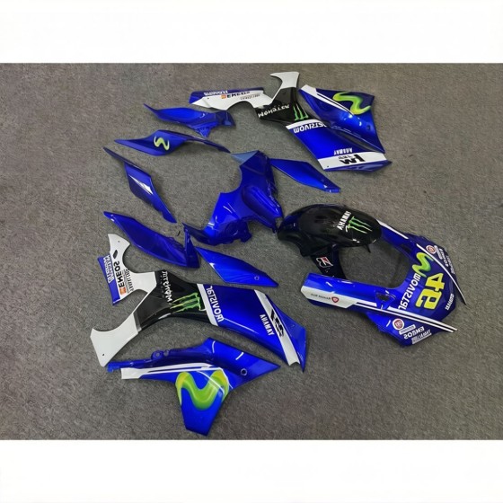 Yamaha YZF R1 Blue Street Motorcycle Fairings(2020-2022)