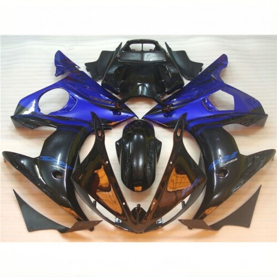 Yamaha YZF R6 Glossy Blue Motorcycle Fairings(2003-2005)