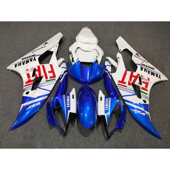 Yamaha YZF R6 Customized Blue Motorcycle Fairings(2006-2007)