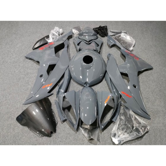 Gray Yamaha YZF R6 Motorcycle Fairings(2008-2016)