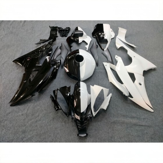 White/Black Motorcycle Fairings For Yamaha YZF R6(2008-2016)