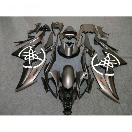 Yamaha Matte Black/Grey YZF R6 Motorcycle Fairings(2008-2016)