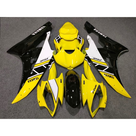 Yamaha YZF R6 Customized Yellow Motorcycle Fairings(2008-2016)