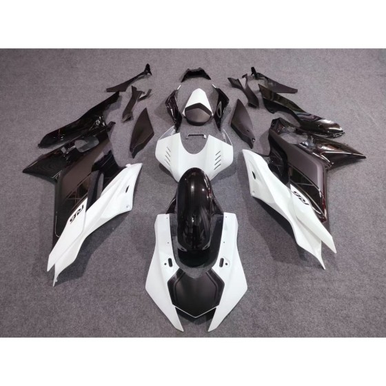 Black/White Motorcycle Fairings For Yamaha YZF R6 (2017-2023)