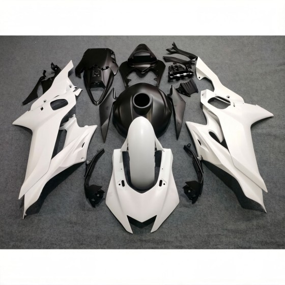 Matte White/Black Motorcycle Fairings For Yamaha R6(2017-2023)