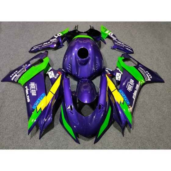 Yamaha YZF R6 Blue Motorcycle racing Fairings(Full Tank Cover)(2017-2023)