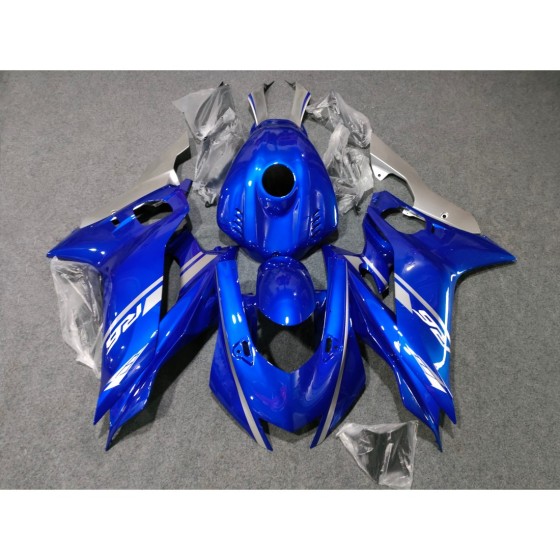 Yamaha YZF R6 Customized Blue Motorcycle Fairings(Full Tank Cover)(2017-2023)