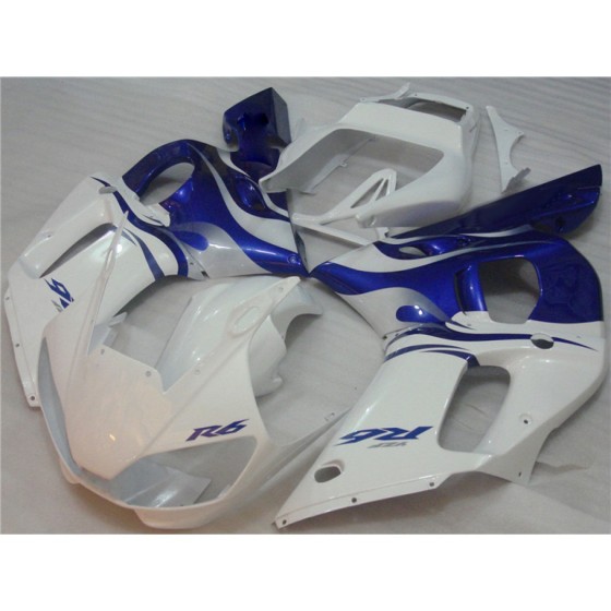 Yamaha YZF R6 Blue Flame Motorcycle Fairings(1998-2002)