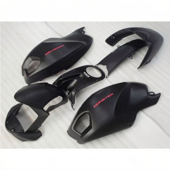 Ducati 696 796 1100 Black Motorcycle Fairings(2008-2012)