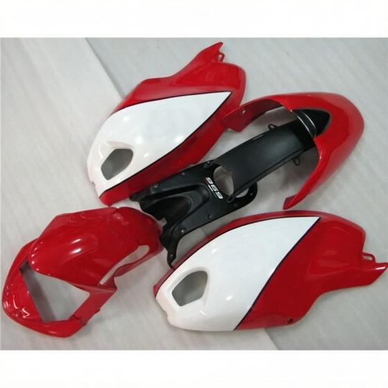 Red & White Ducati 696 796 1100 Motorcycle Fairings(2008-2012)