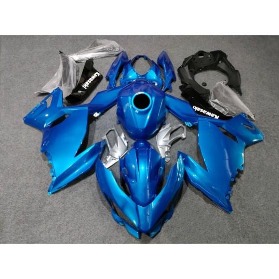 Kawasaki Ninja 400 Customized Blue Motorcycle fairings(2017-2023)