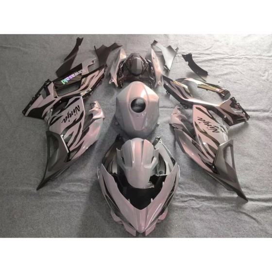 Chameleon Grey/Pink fairings For Kawasaki Ninja 400(2017-2023)