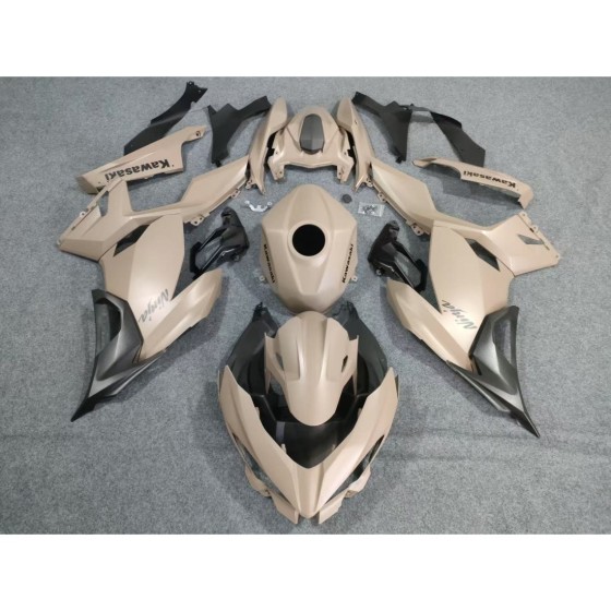 Desert Tan Color Motorcycle fairings For Kawasaki Ninja 400 (2017-2023)