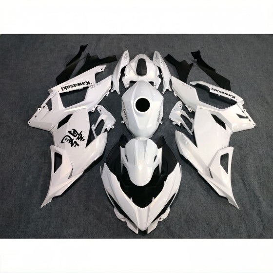 Kawasaki Customized Ninja400 chameleon (Gold/White) Motorcycle fairings (2017-2023)