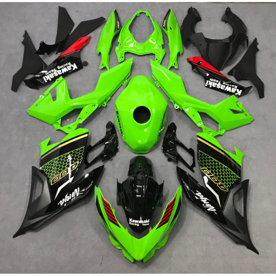 Kawasaki Green Ninja 400 Motorcycle fairings(2017-2023)