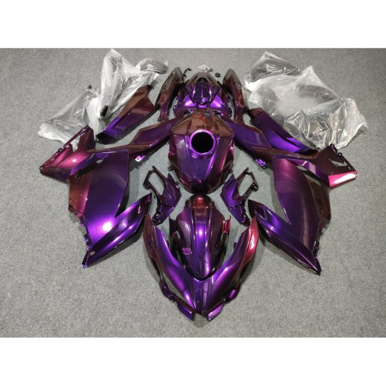 Kawasaki Ninja 400 chameleon (Purple/Red) Motorcycle fairings (2017-2023)