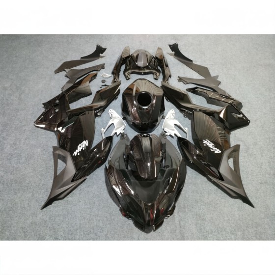 Kawasaki Ninja 400 Pearl Black Motorcycle fairings(2017-2023)