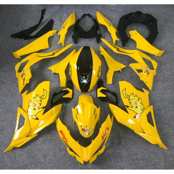 Kawasaki Ninja 400 Pikachu Motorcycle fairings(2017-2023)