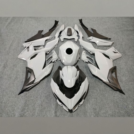 Nardo Grey Kawasaki Ninja 400 Motorcycle fairings(2017-2023)