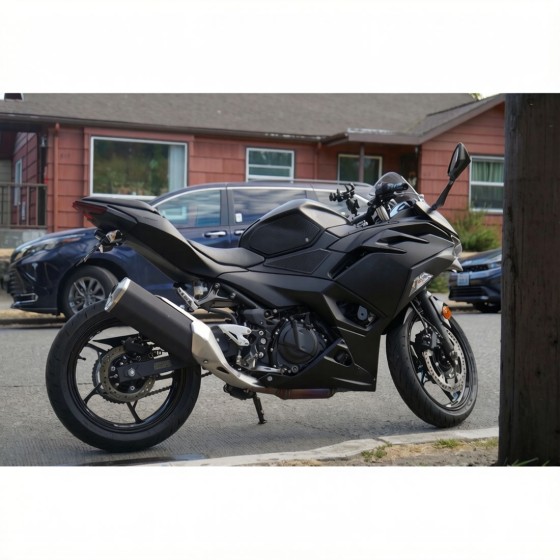 Matte Black Fairings for Kawasaki Ninja500(2024-2025)