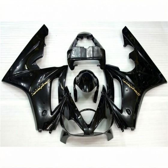 Triumph Daytona 675 Glossy Black Motorcycle Fairings(2006-2008)