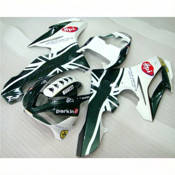 white& Black& Red Triumph Daytona 675 Motorcycle Fairings(2006-2008)