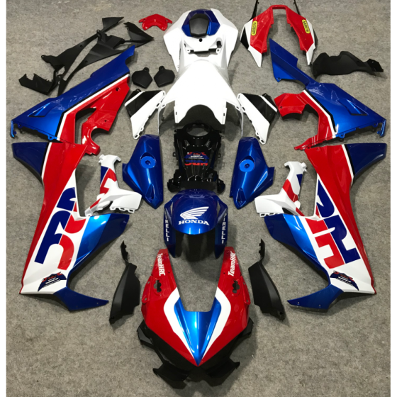 Red & Blue Honda CBR1000RR Motorcycle Fairings(2017-2024)