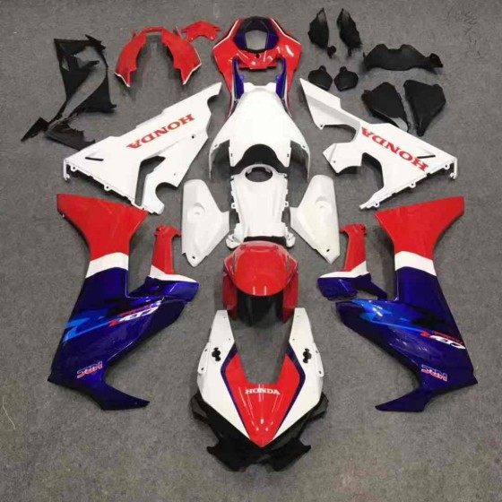 Red/White Honda CBR1000RR Motorcycle Fairings(2017-2024)