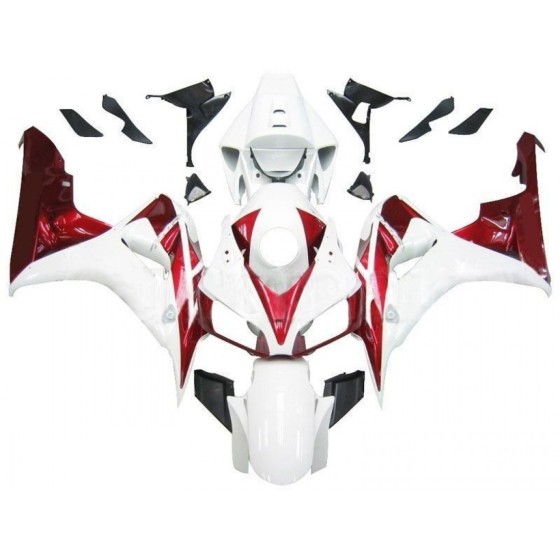 Customized Red Honda CBR1000RR Motorcycle Fairings(2006-2007)