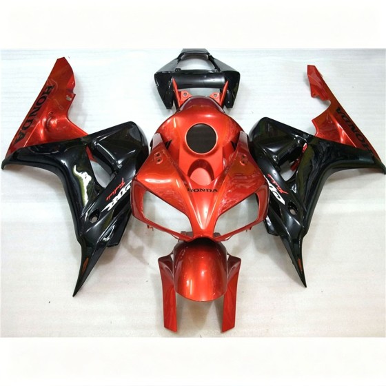 Orange Honda CBR1000RR Motorcycle Fairings(2006-2007)