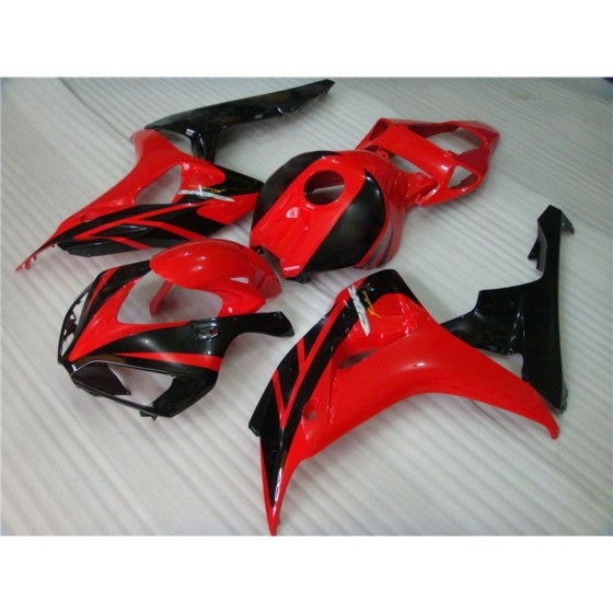 Red & Balck Honda CBR1000RR Motorcycle Fairings(2006-2007)