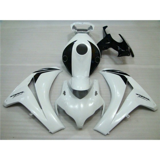 White & Black Honda CBR1000RR HRC Motorcycle Fairings(2008-2011)