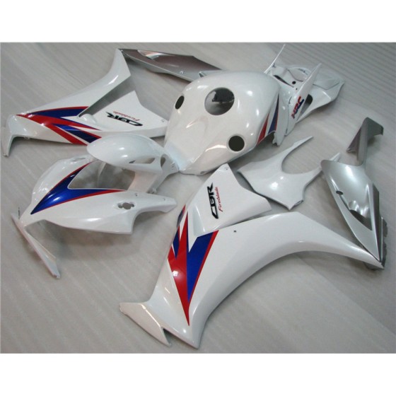 Honda Silver & White CBR1000RR Motorcycle Fairings(2012-2016)