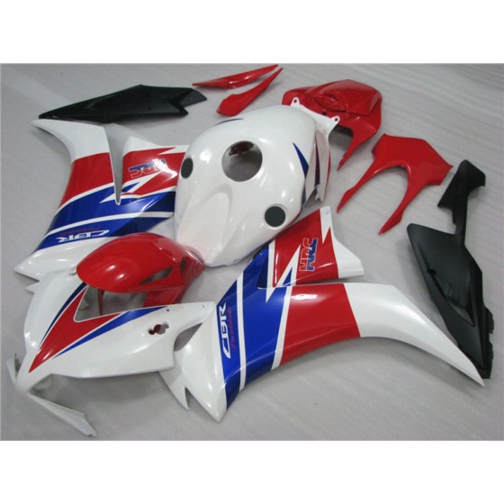 Honda White & Red CBR1000RR Motorcycle Fairings(2012-2016)