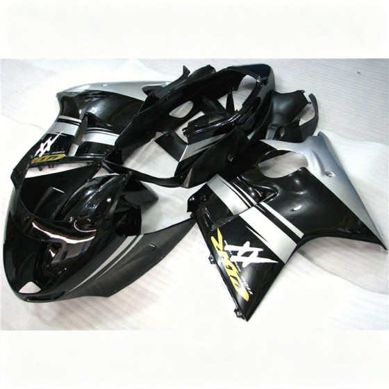Honda CBR 1100XX Black & Silver Motorcycle Fairings (1997-2003)